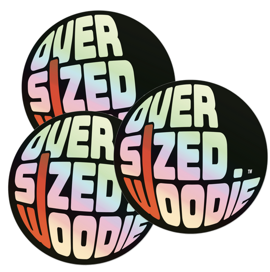 3-Pack Holographic OSW Stickers