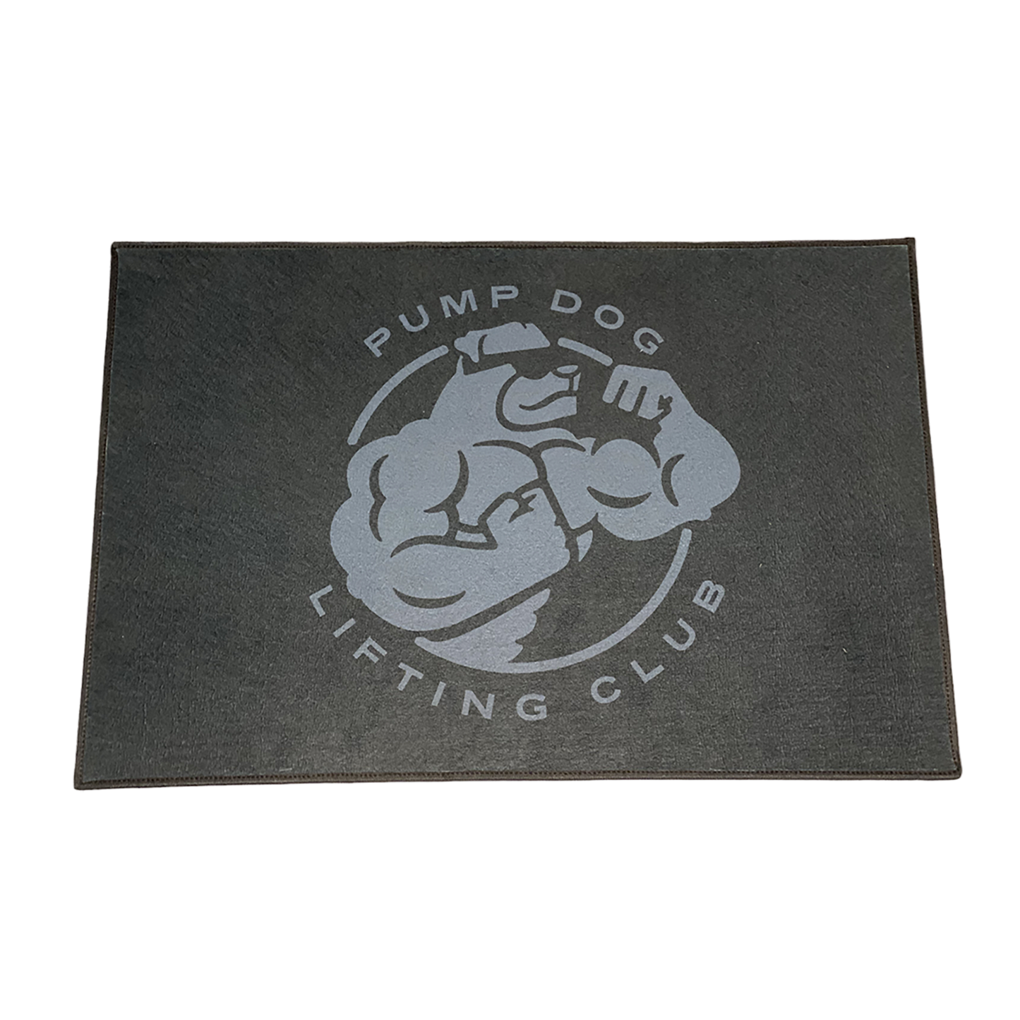 The Official Pump Dog Lifting Club Gym Mat