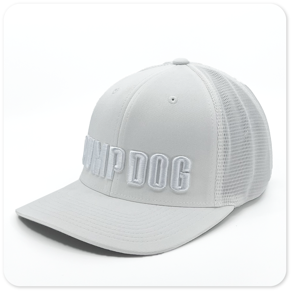 Icy Vanilla All-White Trucker