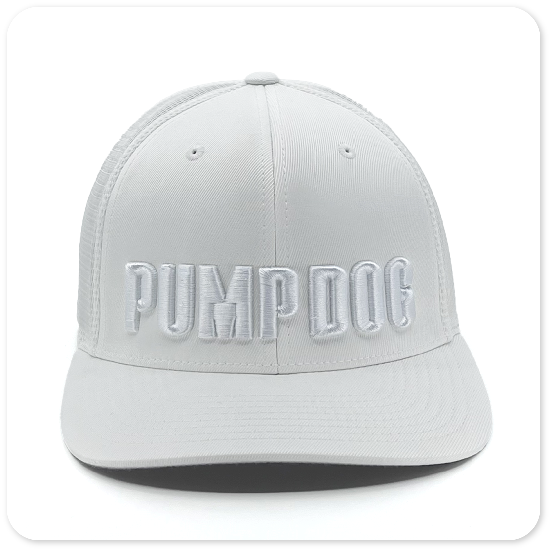 Icy Vanilla All-White Snapback