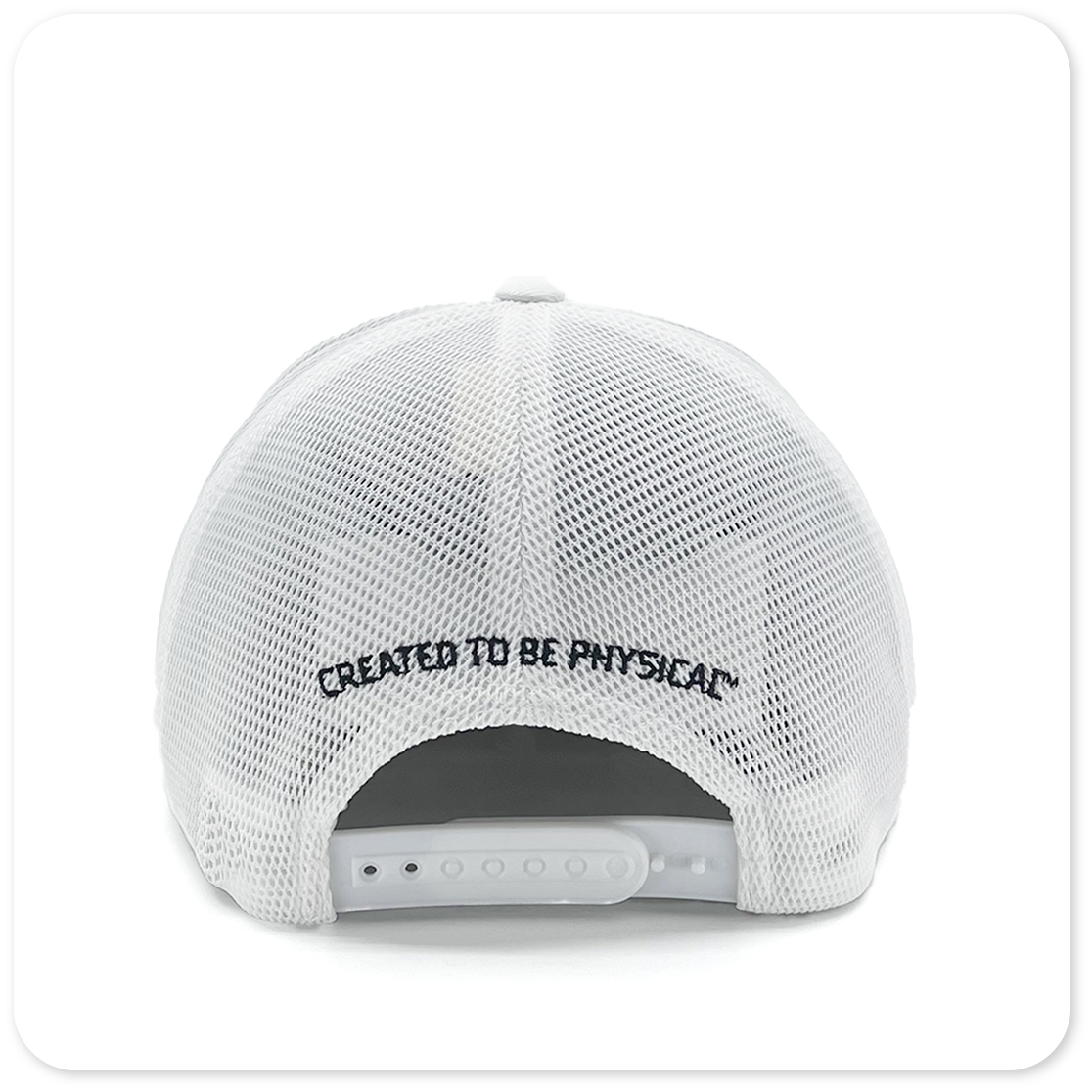 Icy Vanilla All-White Trucker
