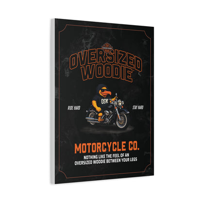 OVERSIZED WOODIE® MOTORCYCLE CO. - Big Woodie Wall Art (18" x 24")