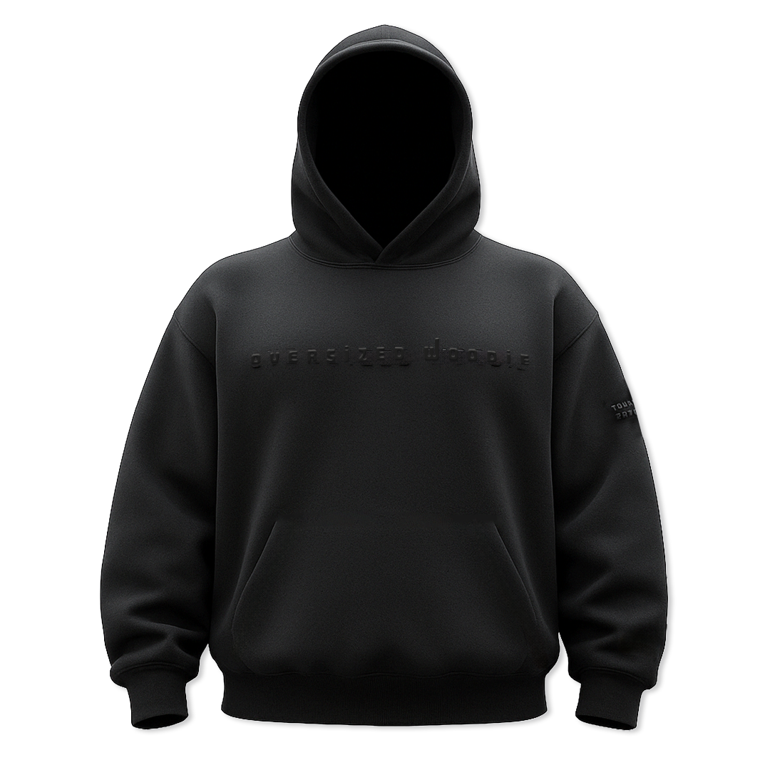 The Drop2 OverSized Woodie “Barbell Company” Hoodie