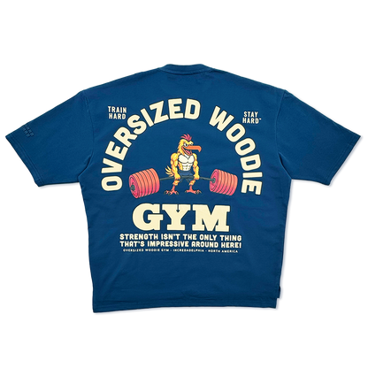 The Drop2 Blue OverSized Woodie “GYM” Pump Cover