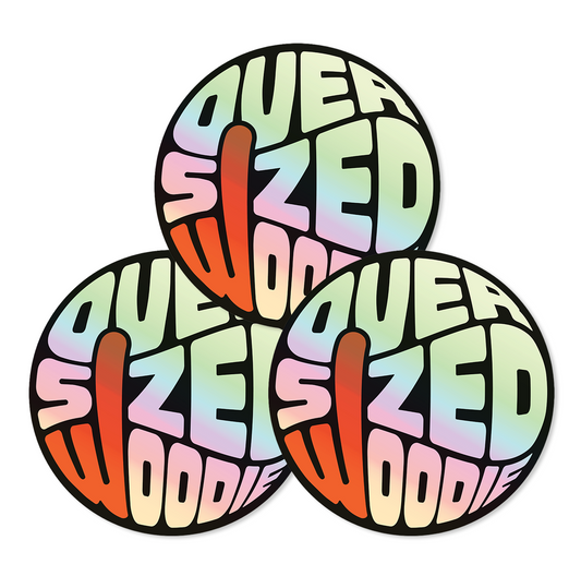 3-Pack Holographic OSW Stickers