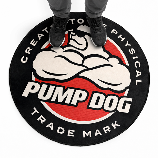 Phoenix Gym Mat is a 3’ x 3’ Circular Mat