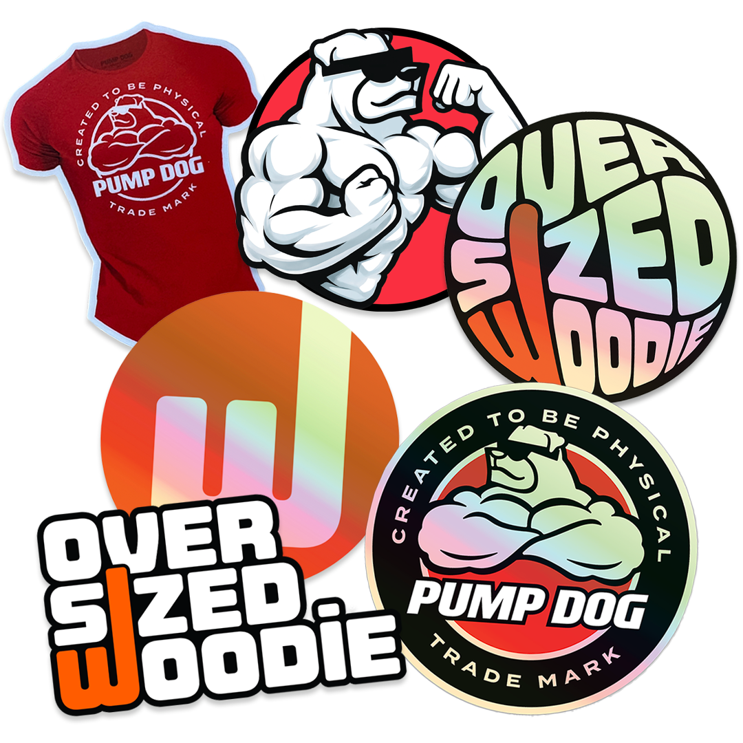 Assorted 6-Pack Sticker Stack – Pump Dog